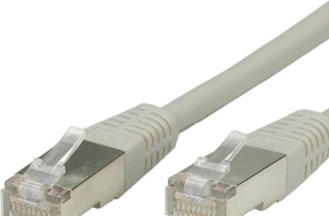 Produktbild Value S/FTP(PiMF) Patchkabel CAT6/Kl.E, grau 1m (S/FTP, CAT6, 1 m)