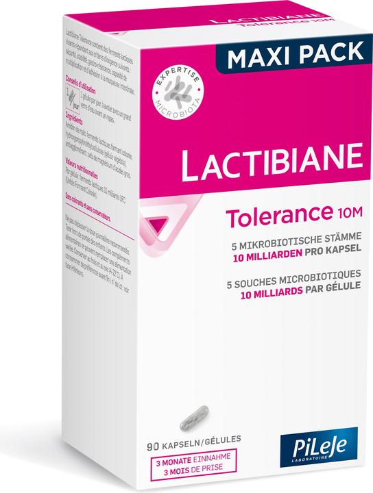 Actual product image Lactibiane Tolerance 10M Caps (90 pcs., Capsules, 50 g)
