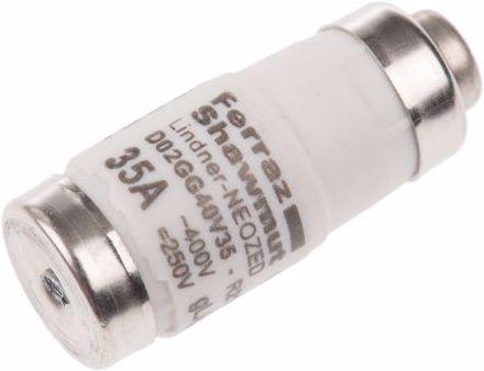 Actual product image Mersen NEOZED fuse link D02 35A black D02GG40V35 (R219826) (35 A)