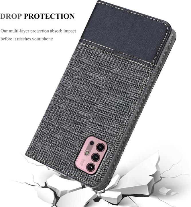 Actual product image Cadorabo Jeans Book Cover (Motorola Moto G10, Motorola Moto G30)