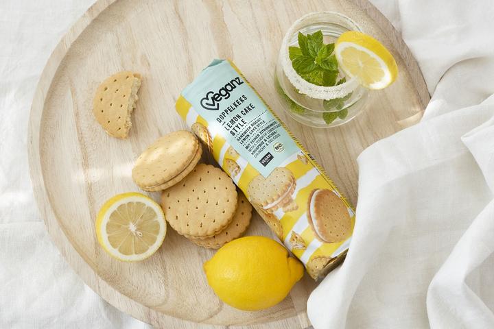 Produktbild Veganz Doppelkeks Lemon Cake Style Bio (1 Stk., 330 g)