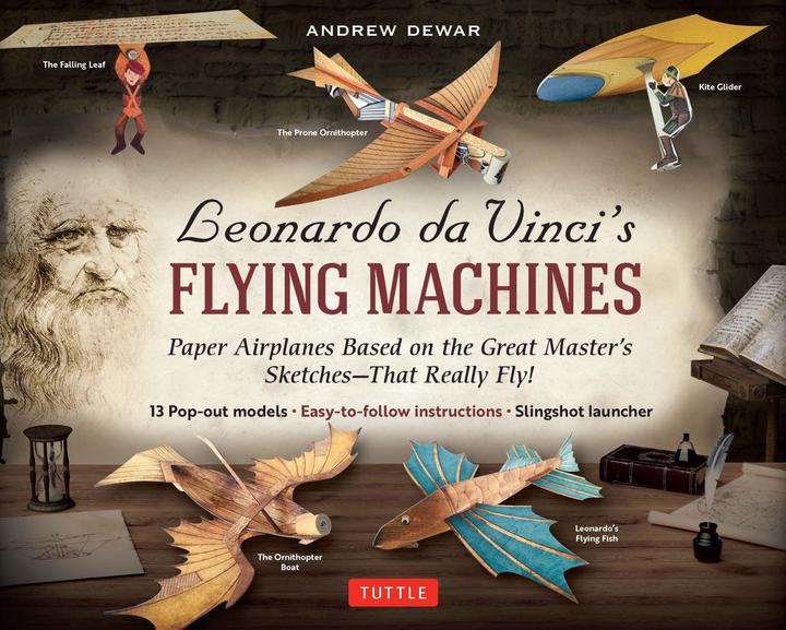 Actual product image Leonardo da Vinci/'s Flying Machines Kit