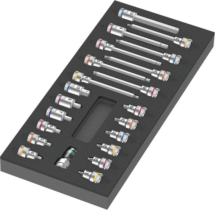 Wera 9723 Inzetstuk Zyklop B 3/8" bitmoerset 1 (10 mm)