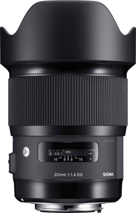 Produktbild Sigma 20mm, f/1.4 DG HSM ART Canon EF (Canon EF, Canon EF-S, Vollformat)