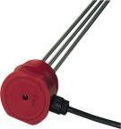 Carlo Gavazzi 1 1/2" RG, 2 pz. Elettrodi isolati da Ø5mm e lunghezza 1M, con cavo da 2 metri