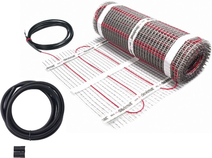 Devi Tapis chauffant à couche mince DTIF 140F0447 150W/m2 2,0 m² 0,5 x 4,0 m autocollant