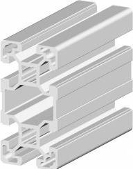Actual product image Rs Pro Aluminium strut profile 40 x 80 mm, 6-fold groove 10mm, length 2m
