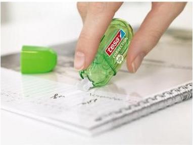 Produktbild tesa Mini Korrekturroller seitwärts