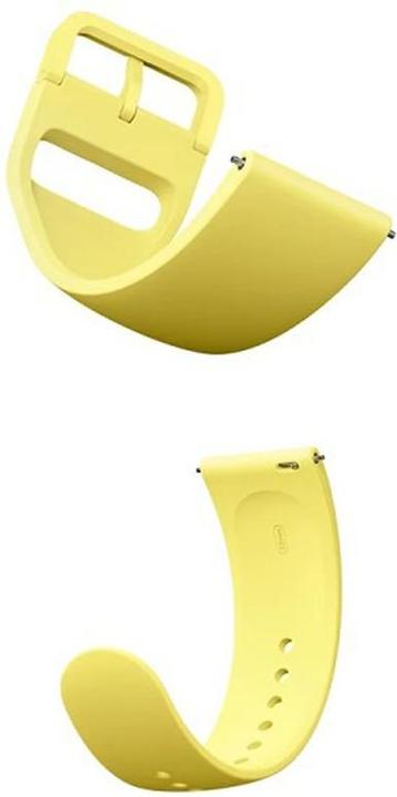 Actual product image Xiaomi Strap | 135mm - 205mm | Watch TPU Strap | Lemon Yellow (TPU)