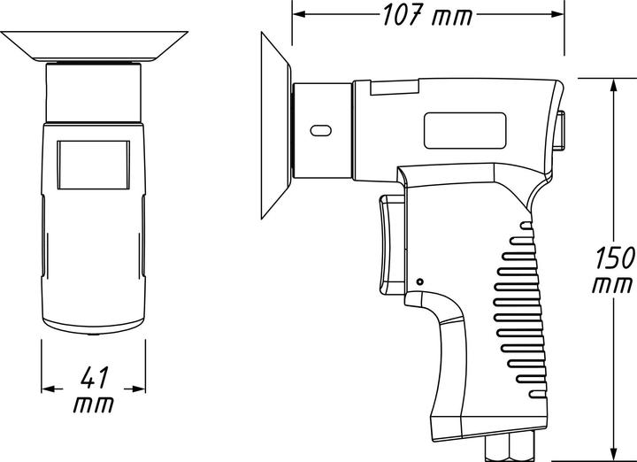 Produktbild HAZET Mini Exzenterschleifer Satz (Exzenterschleifer)