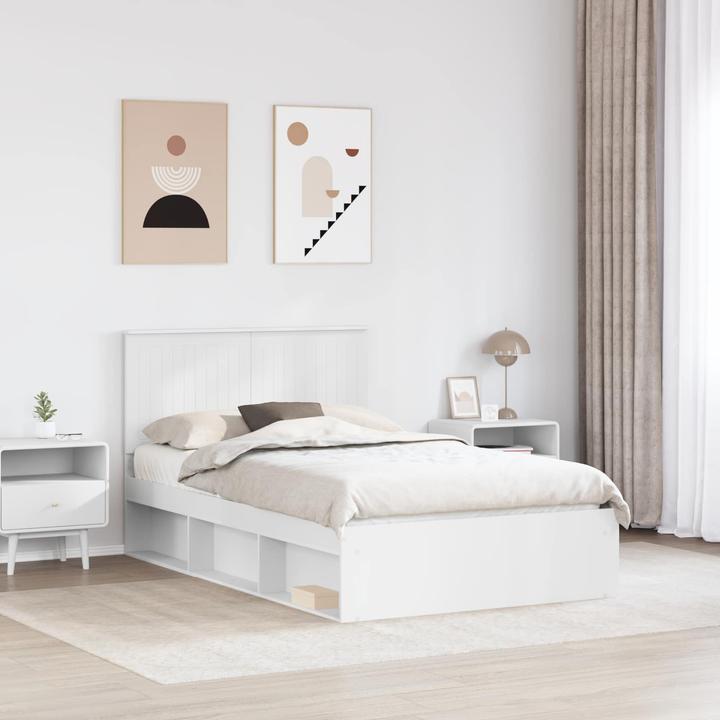 Image du produit vidaXL Moderner Bettrahmen (120 x 190 cm)
