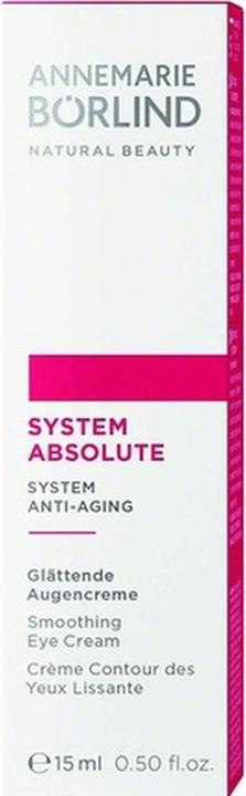 Immagine prodotto Annemarie Börlind Crema per gli occhi anti-invecchiamento System Absolute (Crema per la cura degli occhi, 15 ml, Giorno + Notte)