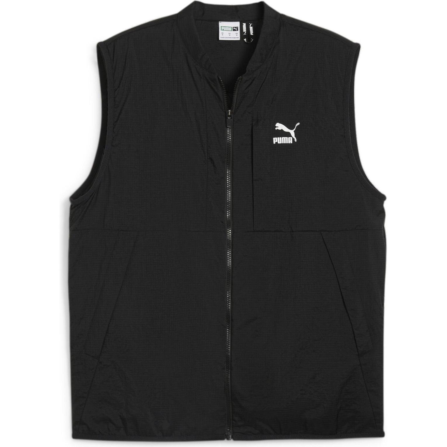Puma, Herren, Weste, CLASSICS Vest, Schwarz, (S)