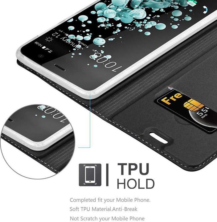 Actual product image Cadorabo Book Classy Style Cover (HTC U Play)