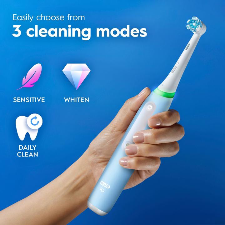 Produktbild Oral-B iO3 Electric toothbrush, blue with travel case