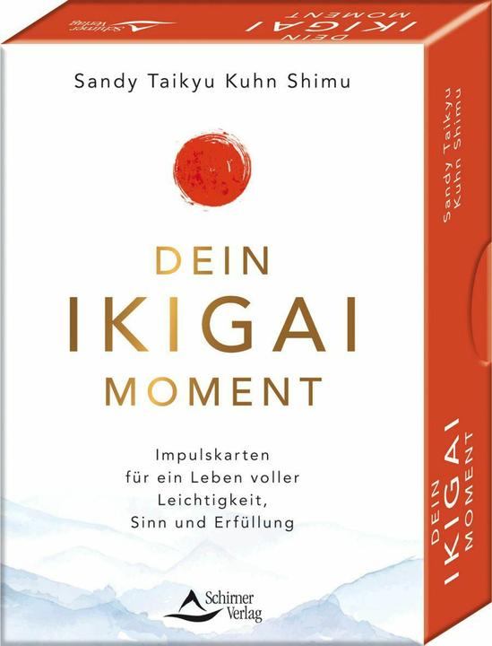 Produktbild Dein Ikigai-Moment - Impulskarten für ein Leben voller Leichtigkeit, Sinn und Erfüllung (Deutsch, Sandy Taikyu Kuhn Shimu, 2026)