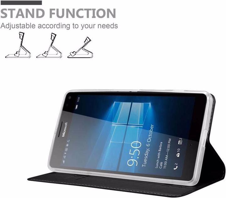 Image du produit Cadorabo Book Classy Style Cover (Microsoft Lumia 950 XL)