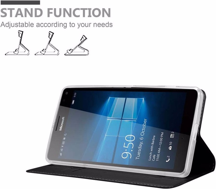 Actual product image Cadorabo Book Classy Style Cover (Microsoft Lumia 950 XL)