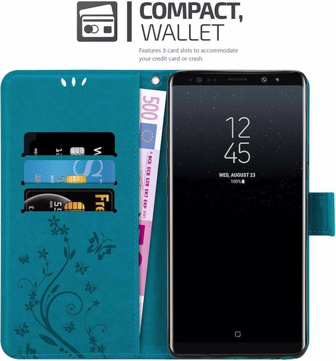 Produktbild Cadorabo Flower Book Cover (Samsung Galaxy Note 8)