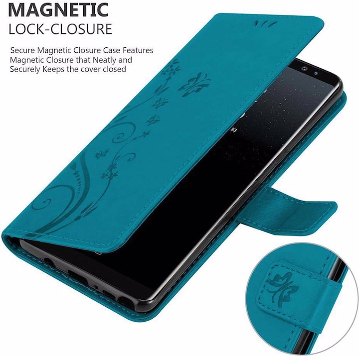 Produktbild Cadorabo Flower Book Cover (Samsung Galaxy Note 8)