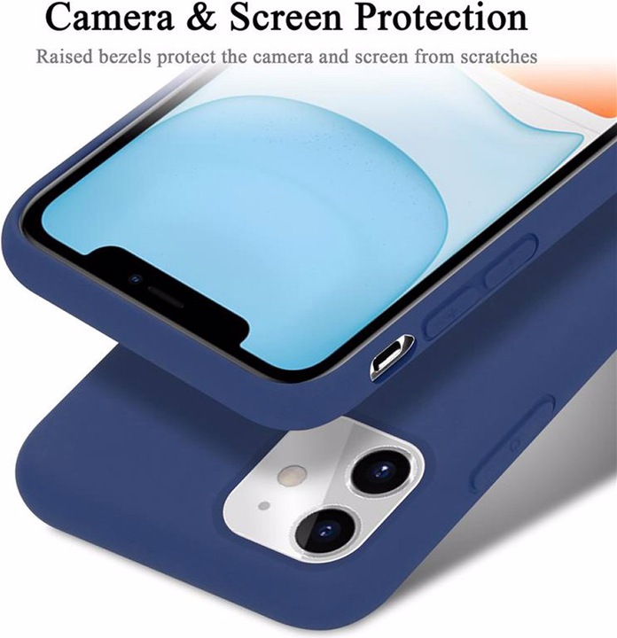 Actual product image Cadorabo TPU Liquid Silicone Case Cover (Apple iPhone 11)