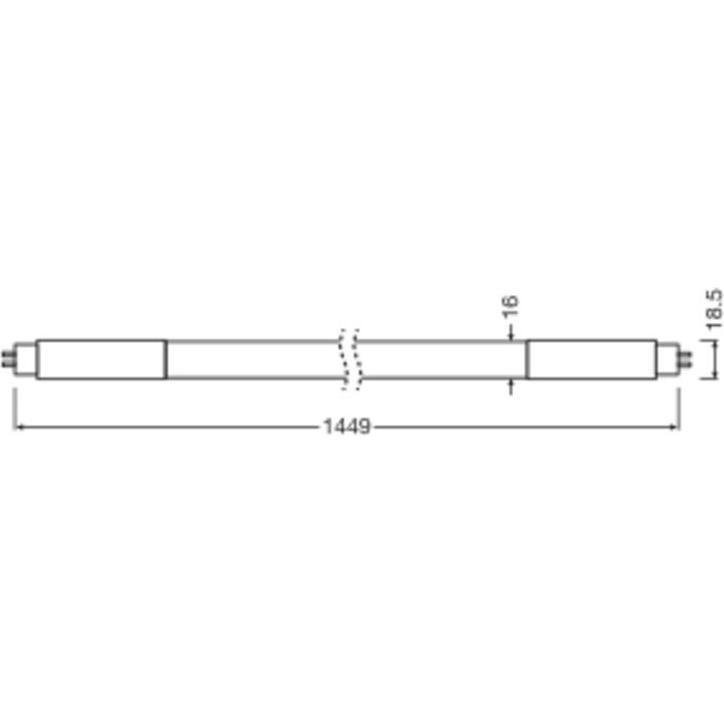 Thumbnail - Ledvance, Leuchtmittel, Ledtube T5 Ac H (G5, 18 W, 2800 lm, 1 x, F)