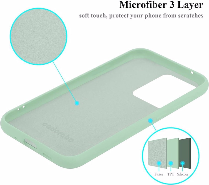 Produktbild Cadorabo TPU Liquid Silicone Case Cover (Samsung Galaxy S20 Ultra)