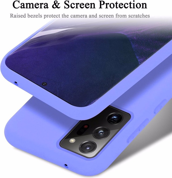 Produktbild Cadorabo TPU Liquid Silicone Case Cover (Samsung Galaxy Note 20 Ultra)