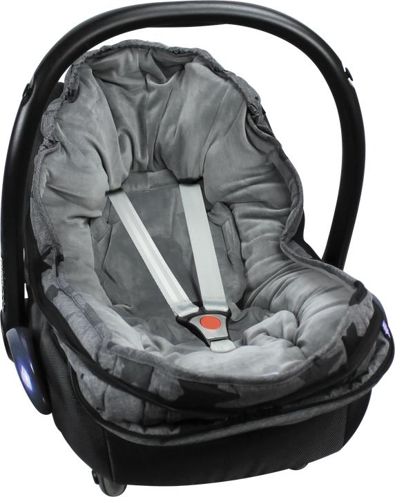 Actual product image Dooky Footmuff, Grey Stars