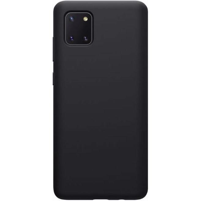 Nillkin Flex Pure Series Silikon Hülle (Samsung Galaxy Note 10 Lite), Smartphone Hülle, Schwarz