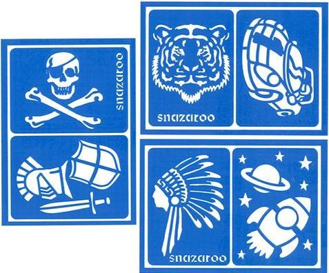 Immagine prodotto Snazaroo Stencil ragazzi
