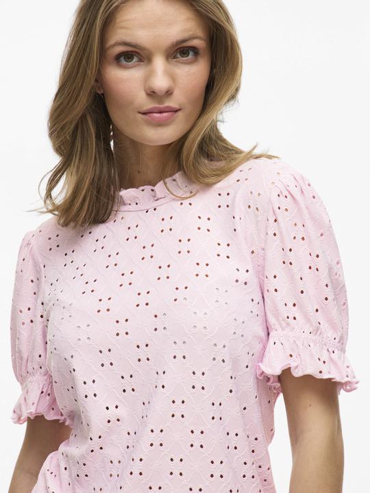Actual product image Vila Besticktes Oberteil mit kurzen Ärmeln (S)