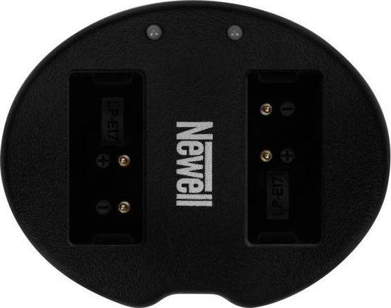 Actual product image Newell SDC-USB two-channel charger for LP-E17 batteries (Camera battery charger)