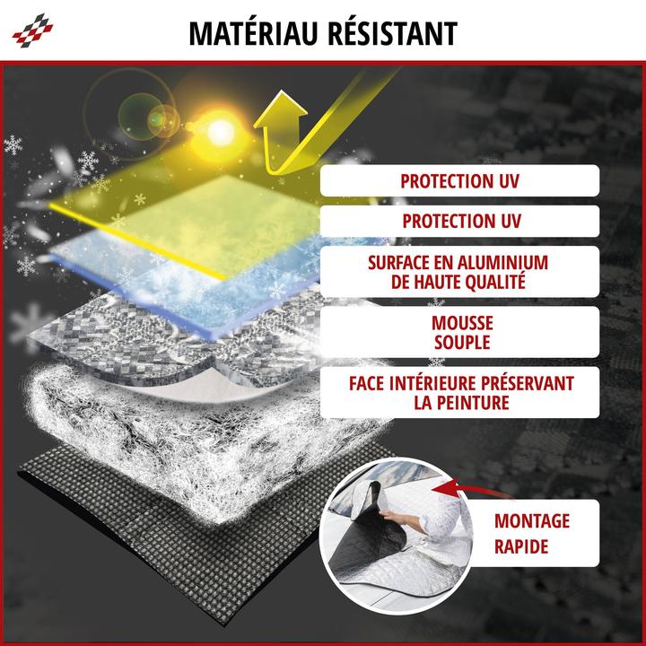 Produktbild Walser Sonnenschutz Windschutzscheibe Autoscheibe Abdeckung Sommer Frontscheibe 147x120