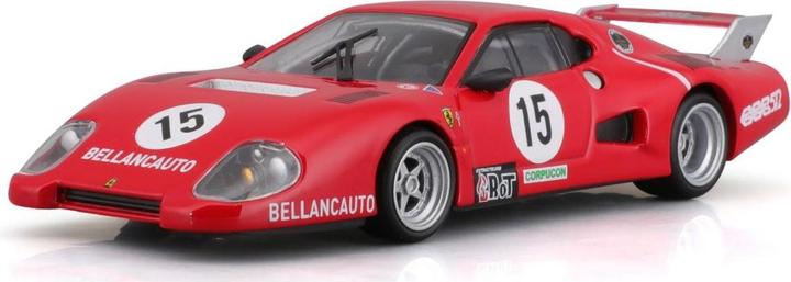 Actual product image Bburago Ferrari 512 BB II Series 1981 red 1/43