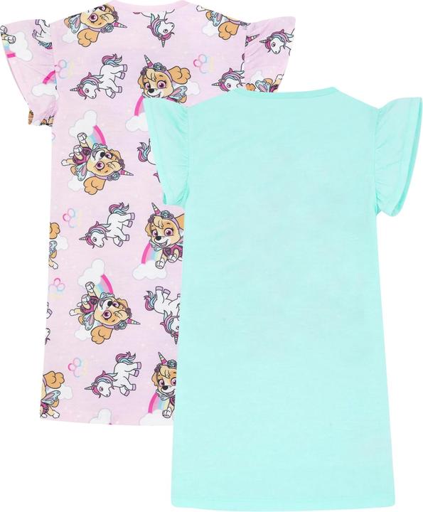 Image du produit Paw Patrol Filles Skye Unicorn Nightie (pack de 2) (110)
