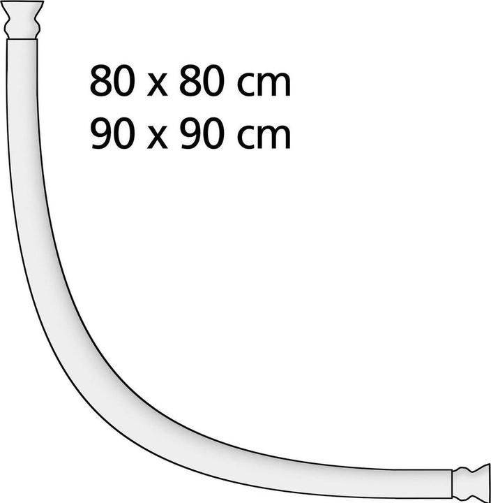 Produktbild Wenko Rundduschstange