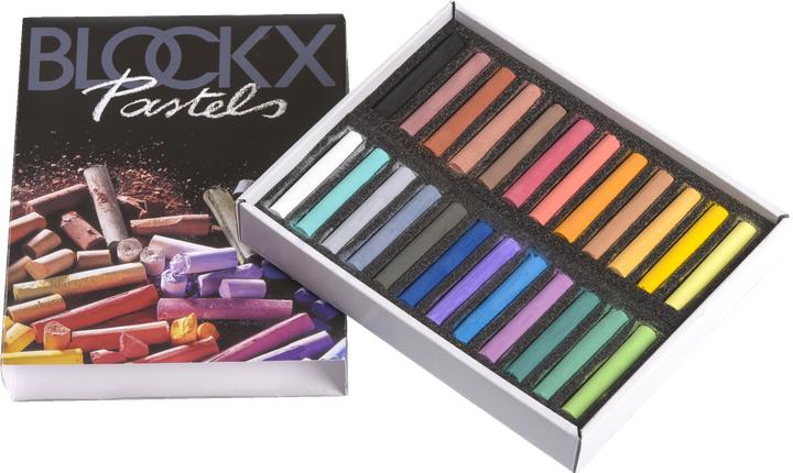 BlockX Etui 24 Pastels - Assortis - Jaune citron (24 x)