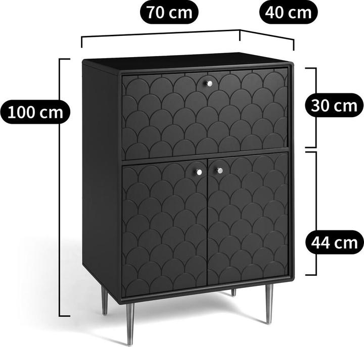 Image du produit La Redoute Interieurs Luxore (70 x 40 x 99 cm)