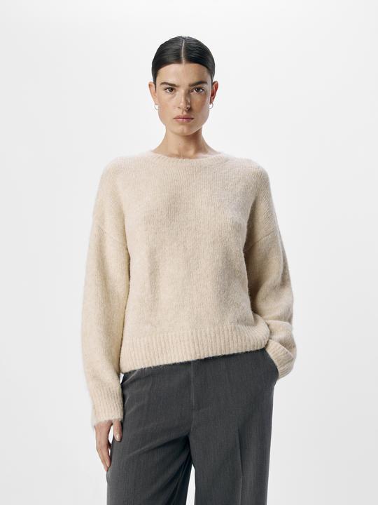 Produktbild Object Gerippter Strickpullover (M)