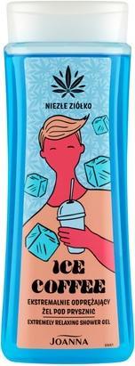 Joanna Extrem erfrischendes Duschgel Feuchtigkeitsspendendes Duschgel Aromatischer Eis-Kaffee-Duft Sanft (300 ml)