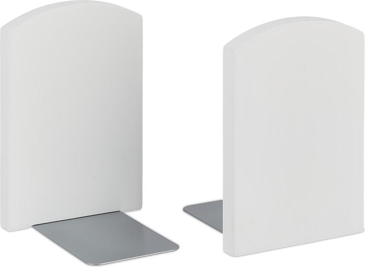 Actual product image Relaxdays 2x bookend (12 x 12 x 18 cm)