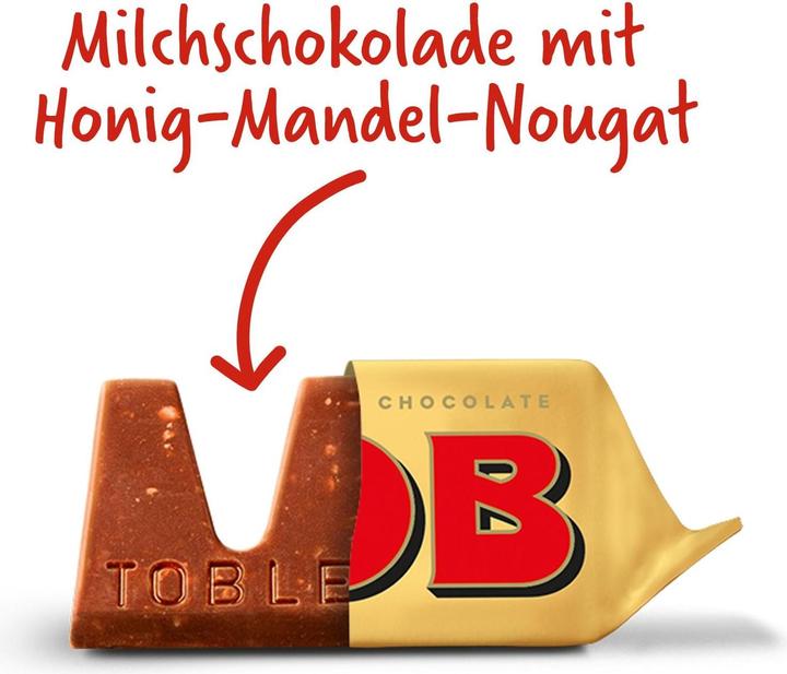 Actual product image Toblerone Chocolate Bar Tiny Milk Gastro 2.4 kg (2520 g)