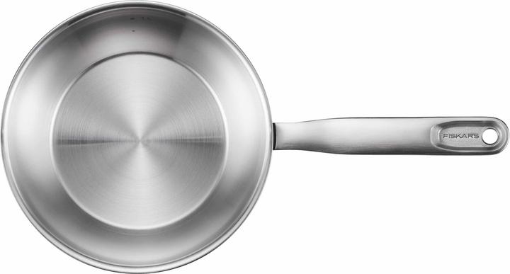Actual product image Fiskars All Steel Sauté Pan, 2l (Frying pan, Stainless steel, 20 x 11.60 cm)