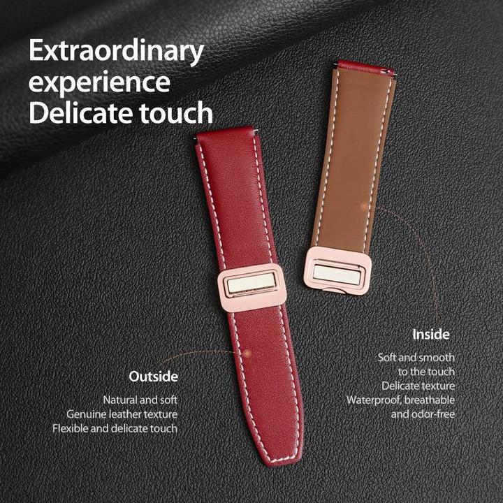 Produktbild Dux Ducis YA Series Echtleder Armband (20 mm, Echtleder)