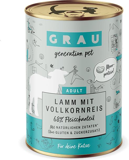 Produktbild Grau Adult Lamm (Adult, 400 g)