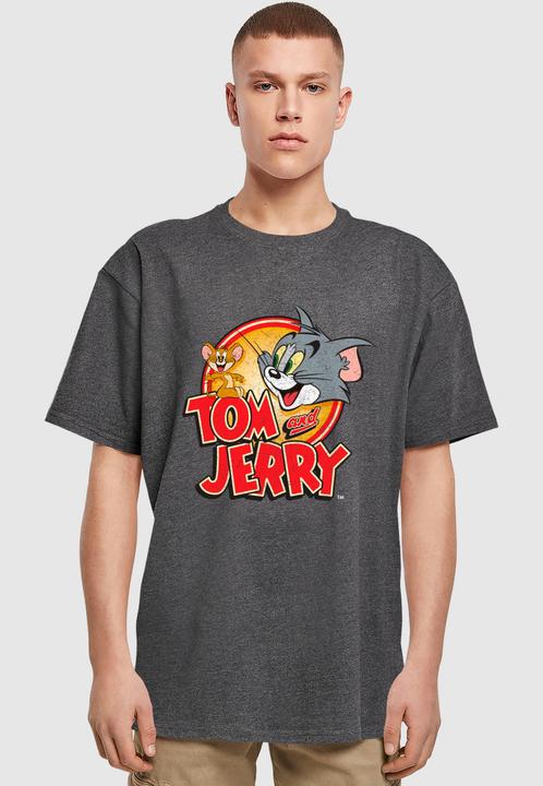 Produktbild Merchcode Tom and Jerry - Vintage Graphic Heavy Oversize Tee - 197677 (S)