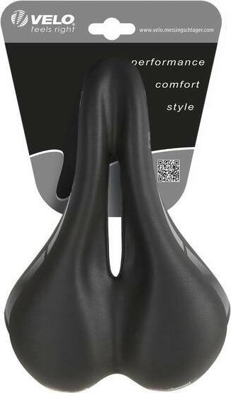 Actual product image Velo Bicycle saddle Wide:Channel