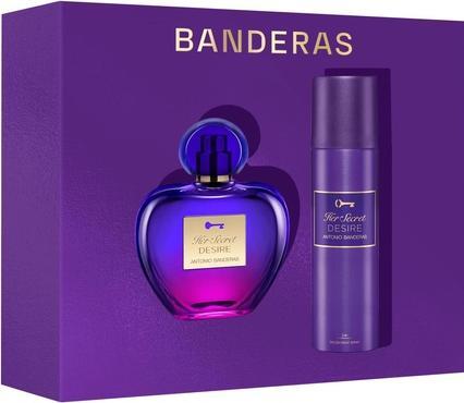 Image du produit Antonio Banderas Banderas Perfumes Her Secret Desire Gift Set for Women Floral and Fruity Fragrance Vanilla and Flora (Coffret de parfum)