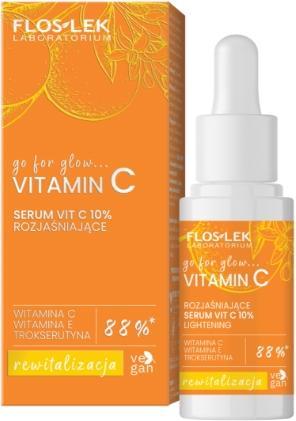 Produktbild Floslek Laboratorium Go For Glow Vitamin C Serum Aufhellung Vit C 10 30 Ml (30 ml)
